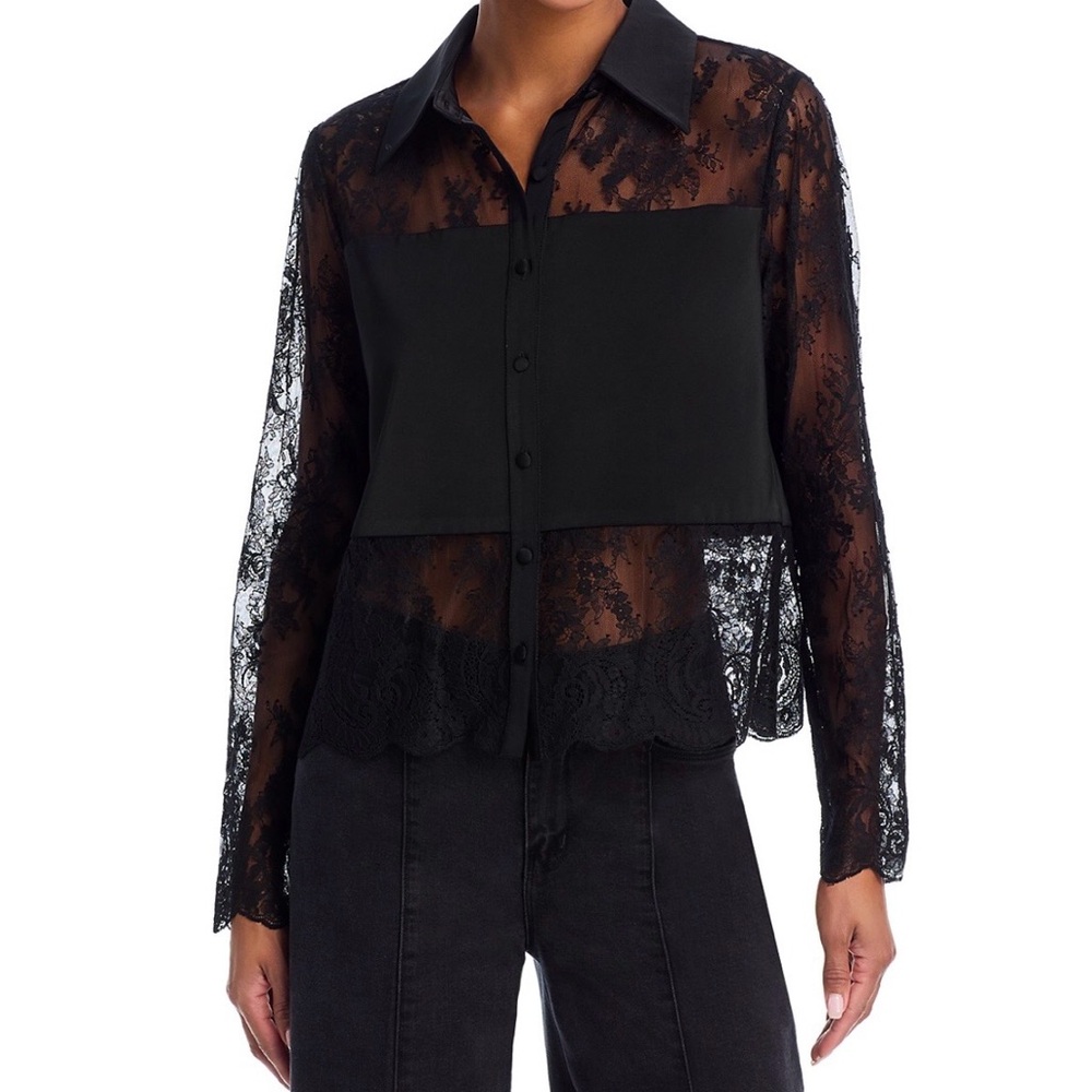 Aqua Lace Shirt - exclusive